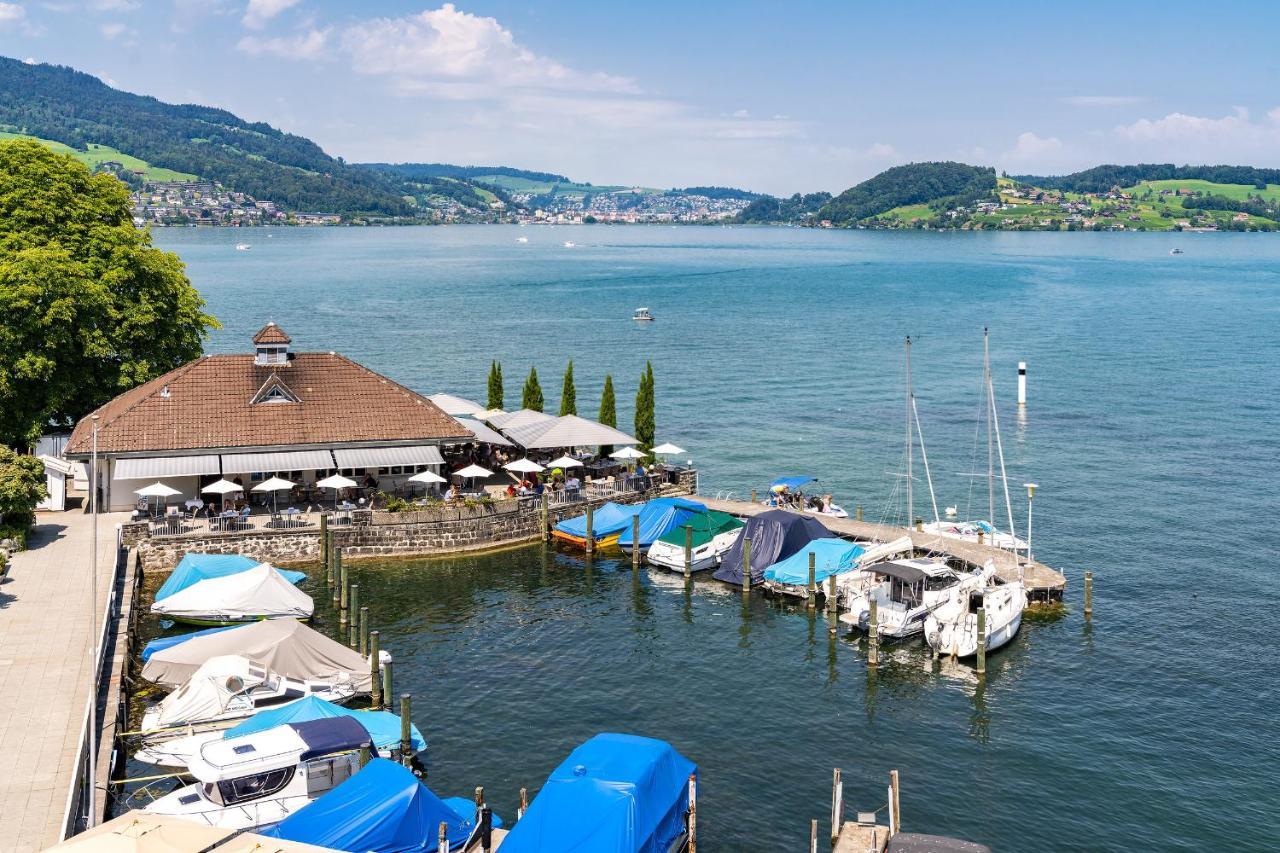 Hotel Winkelried Am See Stansstad Exterior photo